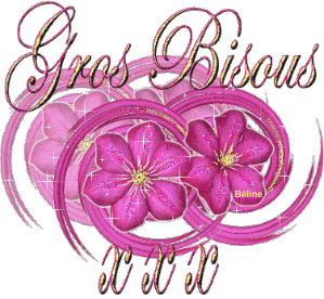 je vous fait de gros bisous mes amies